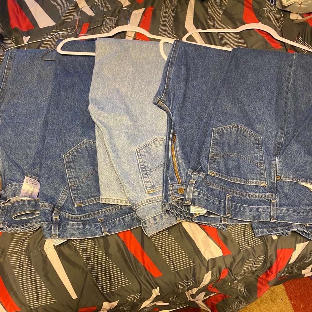 Lot of 5 carhartt traditional fit jeans